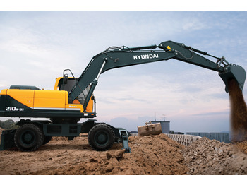Wheel excavator HYUNDAI R210