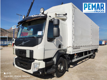 Curtainsider truck VOLVO FL 250