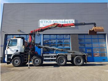 Cable system truck, Crane truck Ginaf X 4241 S 8x4 NCH Z-Crane Epsilon Palfinger Q170Z88: picture 3