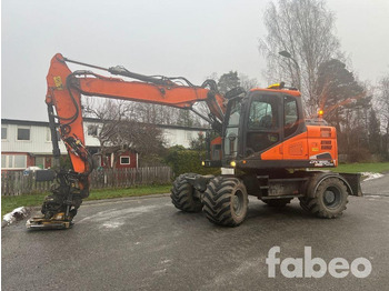 Wheel excavator DOOSAN DX165W