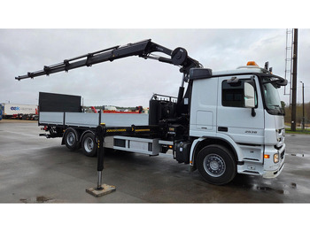 Dropside/ Flatbed truck, Crane truck Mercedes-Benz Actros 2536 6X2 HIAB 288 EP-5 HIPRO: picture 2 Dropside/ Flatbed truck, Crane truck Mercedes-Benz Actros 2536 6X2 HIAB 288 EP-5 HIPRO: picture 2
