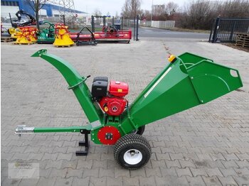 New Wood chipper Agri Farm WOD7 15PS Benzin Motor Holzhäcksler Häcksler Schredder Gartenhäcksler Hacker NEU: picture 2