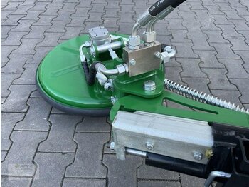 New Mower Geo Zaunmäher Geo Disk Mäher Mähwerk hydraulisch Sichelmäher Hoflader: picture 3
