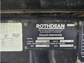 Tipper semi-trailer Rothdean Steel tipper: picture 2