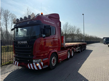 Dropside/ Flatbed semi-trailer FAYMONVILLE