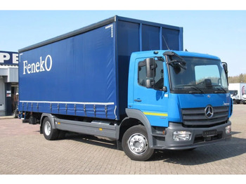 Curtainsider truck Mercedes-Benz Atego 1318L Euro 6: picture 2