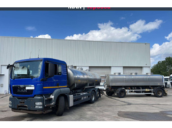 Tank truck MAN TGS 26.400 6X2-2 Plandex (8833): picture 5