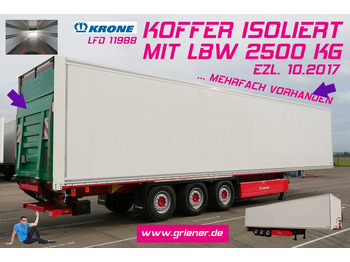 Closed box semi-trailer KRONE SD
