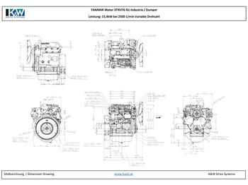 New Engine for Mini excavator Yanmar Motor 3TNV76: picture 5