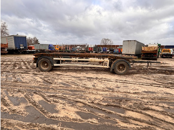 Roll-off/ Skip trailer Hüffermann HAR 1870 L  Schlitten - Abrollanhänger: picture 3