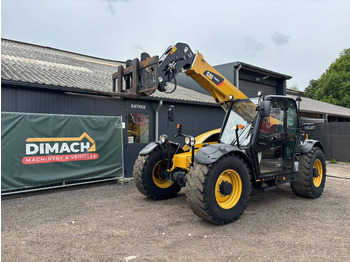 Telescopic handler Cat TH 407 C TOP!! 4x4 forks. air brakes, luft bremse: picture 5