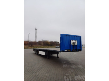 Dropside/ Flatbed semi-trailer KRONE SD