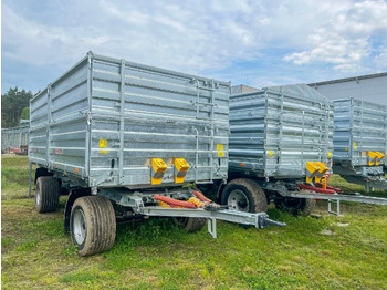 New Farm tipping trailer/ Dumper Cynkomet Anhänger / Trailer / Remorque / Rimorchio / Remolque / Двухосный прицеп / Przyczepa dwuosiowa 14 t: picture 4