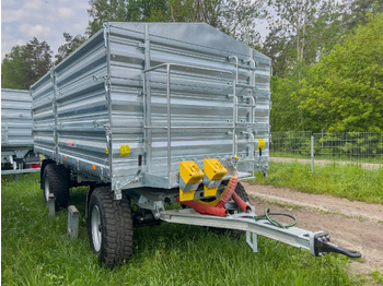 New Farm tipping trailer/ Dumper Cynkomet Anhänger / Trailer / Remorque / Rimorchio / Remolque / Двухосный прицеп / Przyczepa dwuosiowa 14 t: picture 2