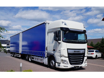 Curtainsider truck DAF XF 480
