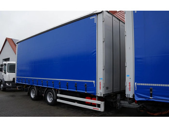 Curtainsider truck DAF XF 480 EURO 6 ZESTAW TANDEM PRZEJAZDOWY 120 M3  7,7 M + 7,7 M WECON: picture 3