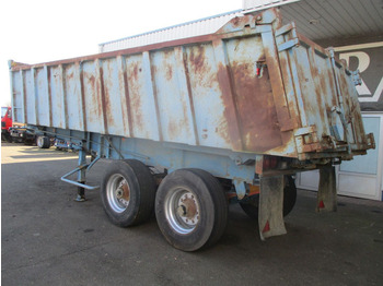 Tipper semi-trailer Fruehauf 2 Axle , Steel Tipper , Drum brakes, Spring suspension: picture 5