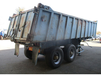 Tipper semi-trailer Fruehauf 2 Axle , Steel Tipper , Drum brakes, Spring suspension: picture 3