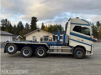 Hook lift truck 2013 Volvo FH16 750 8X4 - 430 000km - Krokbil - Kran hydraulikk - Brøyteplate: picture 4