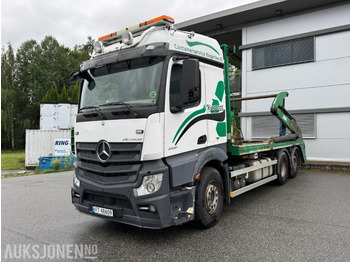 Skip loader truck MERCEDES-BENZ Actros