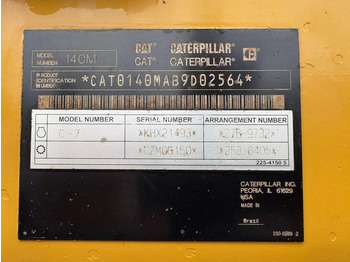 Grader Caterpillar 140M **Matriculada en Espana**: picture 3