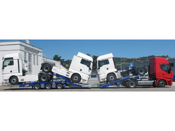 Autotransporter semi-trailer