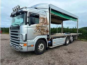 Autotransporter truck Scania R164-480 V8 Steel / Air suspension.: picture 3