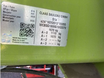 Tedder/ Rake Claas LINER 1800 TWIN: picture 3
