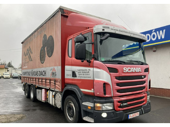 Curtainsider truck SCANIA G 320