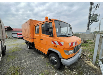 Curtainsider truck Mercedes-Benz Inny Mercedes-Benz Vario 614 Brygadówka skrzynia plandeka 6-oso doka dokka 2004: picture 2