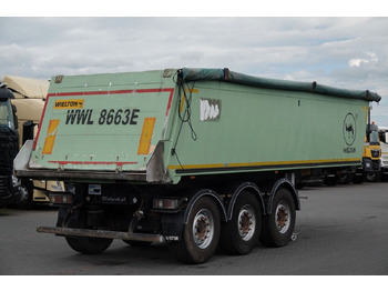 Tipper semi-trailer Schmitz Cargobull WYWROTKA 40 M3 / MULDA ALUMINIOWA / OŚ PODNOSZON: picture 5
