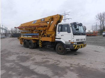 Stationary concrete pump