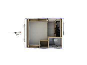 New Caravan Niewiadów N126 NTL SPRINT 3 person 750kg NTL-SPRINT best price: picture 4 New Caravan Niewiadów N126 NTL SPRINT 3 person 750kg NTL-SPRINT best price: picture 4