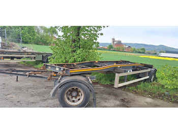 Roll-off/ Skip trailer Lafaro Löwe LCS 218 Abrollanhänger: picture 2