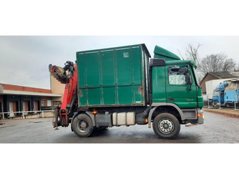 Tipper, Crane truck Mercedes-Benz 1841K 4x2 Actros Kipper mit Kran+Greifer: picture 4 Tipper, Crane truck Mercedes-Benz 1841K 4x2 Actros Kipper mit Kran+Greifer: picture 4