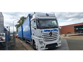 Curtainsider truck MERCEDES-BENZ