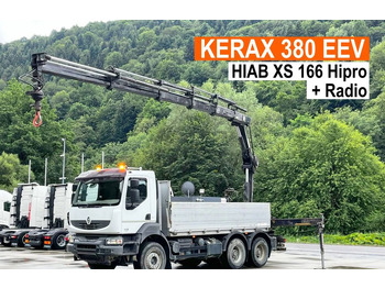 Crane truck RENAULT Kerax 380