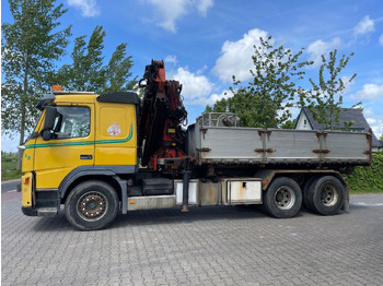 Tipper, Crane truck Volvo FM 12.380 .380 with Palfinger PK27000 with jib and tipper box: picture 2