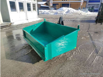 New Bucket for Farm tractor Stekro Kippmulde Hydraulisch 1,8m x 1,1m Dreipunkt und EURO-Aufnahme (14717): picture 2