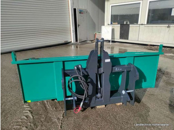 New Bucket for Farm tractor Stekro Kippmulde Hydraulisch 1,8m x 1,1m Dreipunkt und EURO-Aufnahme (14717): picture 3