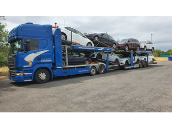 Autotransporter truck SCANIA R 450