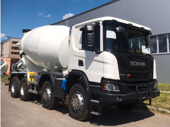 Concrete mixer truck SCANIA P