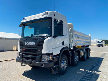 Tipper Scania P420 8x4 FML DREISEITENKIPPER: picture 2
