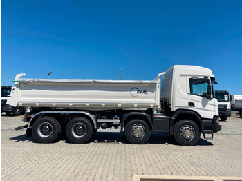 Tipper Scania P420 8x4 FML DREISEITENKIPPER: picture 3