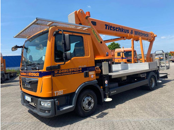 Truck mounted aerial platform PALFINGER