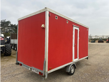 Closed box trailer Aaby 1225 kg Beboelsesvogn / Livingcontainer: picture 2