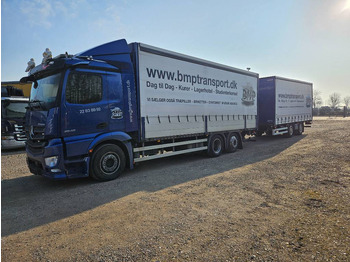 Curtainsider truck MERCEDES-BENZ Actros 2540