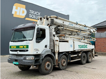 Concrete pump truck RENAULT Kerax 420