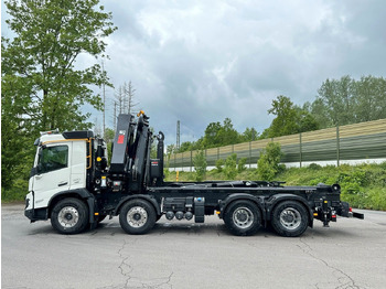 Lease a  Volvo FMX 500 8x4 Abrollkipper + Kran Hiab 658-6 Volvo FMX 500 8x4 Abrollkipper + Kran Hiab 658-6: picture 4