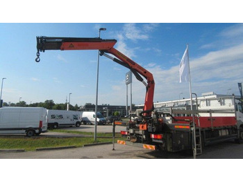 Dropside/ Flatbed truck, Crane truck Mercedes-Benz Axor 1833 L Pr. Kran, PK 10.501, Klima: picture 4